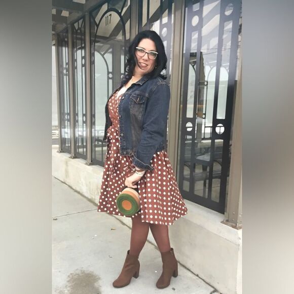 New MADDEN GIRL Faux Leather Flex Pointed Toe Zipper Women's Booties Caramel NWT - Picture 12 of 15